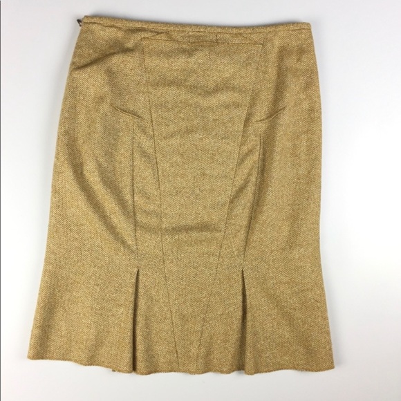 Anthropologie Elevenses Pleated Skirt 6 - Picture 2 of 6